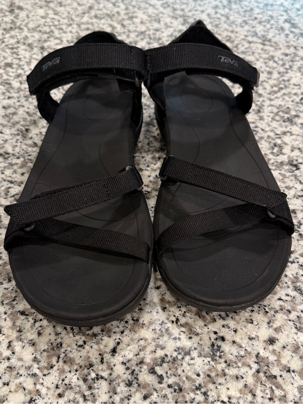 Teva Women's Vera Black Strappy Outdoor Sandals - Picture 7 of 8